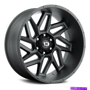 �z�C�[���@4�{�Z�b�g �r�W����361�X�p�C�_�[�z�C�[��22x12�i-51�A8x165.1�A125.2�j4�̃u���b�N�����Z�b�g Vision 361 SPYDER Wheels 22x12 (-51, 8x165.1, 125.2) Black Rims Set of 4�y���s�A���i�z