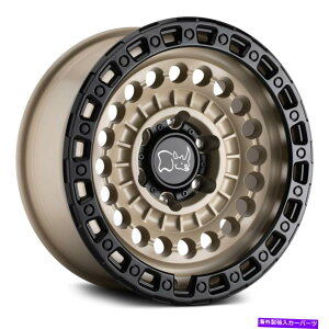 ホイール 4本セット ブラックサイセンチネルホイール20x9.5(12、8x180、124.2)砂漠の砂縁セット4 Black Rhino SENTINEL Wheels 20x9.5 (12, 8x180, 124.2) Desert Sand Rims Set of 4