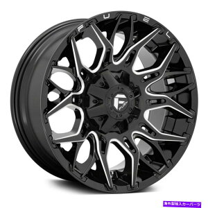 �z�C�[���@4�{�Z�b�g Fuel D769 Twitch 1PC�z�C�[��22x12�i-44�A8x165.1�A125.1�j4�̃u���b�N�����Z�b�g Fuel D769 TWITCH 1PC Wheels 22x12 (-44, 8x165.1, 125.1) Black Rims Set of 4�y���s�A���i�z