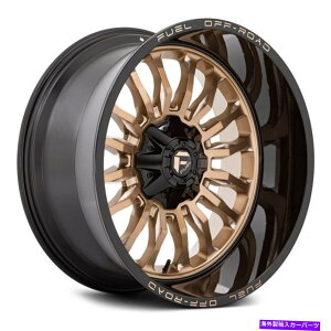 �z�C�[���@4�{�Z�b�g �R��D797�A�[�N1PC�z�C�[��20x10�i-18�A8x170�A125.1�j4�̃u�����Y�����Z�b�g Fuel D797 ARC 1PC Wheels 20x10 (-18, 8x170, 125.1) Bronze Rims Set of 4�y���s�A���i�z