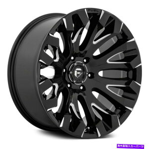 zC[@4{Zbg Fuel D828 Quake 1PCzC[20x10i-18A8x165.1A125.1j4̃ubNZbg Fuel D828 QUAKE 1PC Wheels 20x10 (-18, 8x165.1, 125.1) Black Rims Set of 4