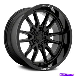 �z�C�[���@4�{�Z�b�g Fuel D760 Clash 6 1PC�z�C�[��22x10�i-18�A6x135�A87.1�j4�̃u���b�N�����Z�b�g Fuel D760 CLASH 6 1PC Wheels 22x10 (-18, 6x135, 87.1) Black Rims Set of 4�y���s�A���i�z