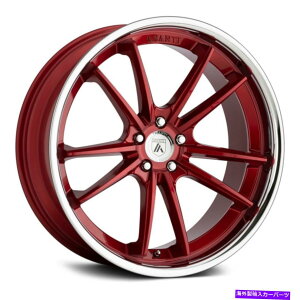 zC[@4{Zbg asanti abl-23 sigmazC[22x10.5i35A5x112A72.56j4̐ԂZbg Asanti ABL-23 SIGMA Wheels 22x10.5 (35, 5x112, 72.56) Red Rims Set of 4