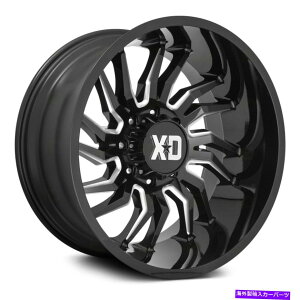 �z�C�[���@4�{�Z�b�g XD�V���[�YXD858�e���V�����z�C�[��22x12�i-44�A8x170�A125.1�j4�̃u���b�N�����Z�b�g XD Series XD858 TENSION Wheels 22x12 (-44, 8x170, 125.1) Black Rims Set of 4