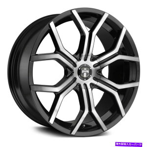 �z�C�[���@4�{�Z�b�g �_�uS209���C�����e�B�z�C�[��22x9.5�i30�A6x139.7�A87.1�j4�̃u���b�N�����Z�b�g Dub S209 ROYALTY Wheels 22x9.5 (30, 6x139.7, 87.1) Black Rims Set of 4�y���s�A���i�z