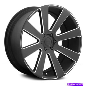 �z�C�[���@4�{�Z�b�g �_�uS187 8�{�[���z�C�[��22x9.5�i30�A6x135�A87.1�j4�̃u���b�N�����Z�b�g Dub S187 8-BALL Wheels 22x9.5 (30, 6x135, 87.1) Black Rims Set of 4�y���s�A���i�z