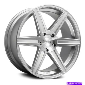 �z�C�[���@4�{�Z�b�g Niche M235 SUV CarinaWheels 24x10�i30�A6x135�A87.1�j4�̃V���o�[�����Z�b�g Niche M235 SUV CARINA Wheels 24x10 (30, 6x135, 87.1) Silver Rims Set of 4�y���s�A���i�z