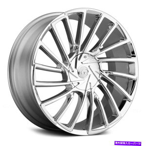 �z�C�[���@4�{�Z�b�g VCT V79�z�C�[��22x9�i15�A5x120.65�A73.1�j4�̃N���������Z�b�g VCT V79 Wheels 22x9 (15, 5x120.65, 73.1) Chrome Rims Set of 4�y���s�A���i�z