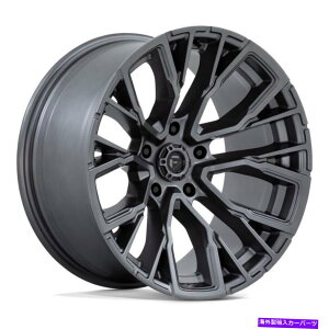 �z�C�[���@4�{�Z�b�g Fuel D848 Rebar 5 1PC�z�C�[��22x12�i-44�A5x127�A71.5�j4�̃K�����^�������Z�b�g Fuel D848 REBAR 5 1PC Wheels 22x12 (-44, 5x127, 71.5) Gunmetal Rims Set of 4