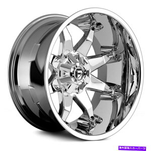 �z�C�[���@4�{�Z�b�g �R��D508�I�N�^���f�B�[�v���b�v�z�C�[��20x12�i-44�A6x139.7�j4�̃N���������Z�b�g Fuel D508 OCTANE DEEP LIP Wheels 20x12 (-44, 6x139.7) Chrome Rims Set of 4�y���s�A���i�z