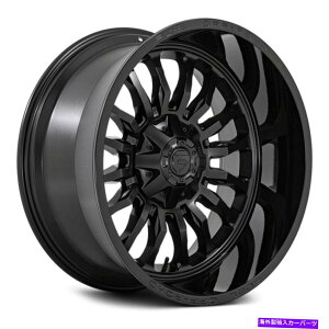 �z�C�[���@4�{�Z�b�g �R��D796�A�[�N1PC�z�C�[��22x12�i-44�A8x165.1�A125.1�j4�̃u���b�N�����Z�b�g Fuel D796 ARC 1PC Wheels 22x12 (-44, 8x165.1, 125.1) Black Rims Set of 4�y���s�A���i�z