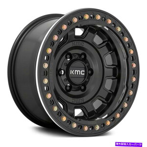 zC[@4{Zbg KMC KM236^Nr[hbNzC[17x9i-38A8x165.1A125.1j4̃ubNZbg KMC KM236 TANK BEADLOCK Wheels 17x9 (-38, 8x165.1, 125.1) Black Rims Set of 4