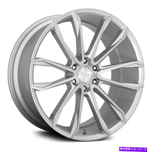 �z�C�[���@4�{�Z�b�g Dub S248 Clout Wheels 24x10�i30�A6x139.7�A106.1�j�V���o�[�����Z�b�g4 Dub S248 CLOUT Wheels 24x10 (30, 6x139.7, 106.1) Silver Rims Set of 4�y���s�A���i�z