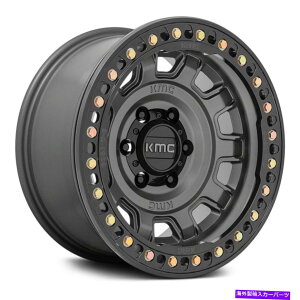 zC[@4{Zbg KMC KM236^Nr[hbNzC[17x9i-15A6x139.7A108j4̖YZbg KMC KM236 TANK BEADLOCK Wheels 17x9 (-15, 6x139.7, 108) Anthracite Rims Set of 4