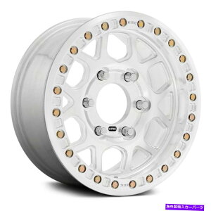 zC[@4{Zbg KMC KM444Tr[hbNzC[17x9i0A6x165.1A108j4̋@BHZbg KMC KM444 MESA BEADLOCK Wheels 17x9 (0, 6x165.1, 108) Machined Rims Set of 4