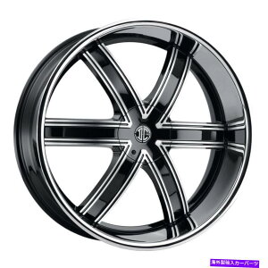 zC[@4{Zbg 2craveԍ44zC[26x10i30A6x139.7A87j4̃ubNZbg 2Crave NUMBER 44 Wheels 26x10 (30, 6x139.7, 87) Black Rims Set of 4
