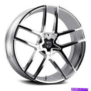 zC[@4{Zbg 2craveԍ64zC[24x10i30A6x135A87j4̃NZbg 2Crave NUMBER 64 Wheels 24x10 (30, 6x135, 87) Chrome Rims Set of 4