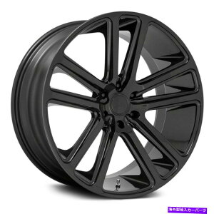 �z�C�[���@4�{�Z�b�g �_�uS256�t���b�N�X�z�C�[��24x10�i10�A5x127�A78.1�j4�̃u���b�N�����Z�b�g Dub S256 FLEX Wheels 24x10 (10, 5x127, 78.1) Black Rims Set of 4�y���s�A���i�z