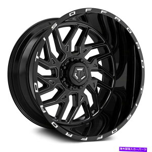 zC[@4{Zbg ꂽOzC[22x14i-76A6x139.7A108j4̃ubNZbgTis 544bm TIS 544BM with COVERED LUGS Wheels 22x14 (-76, 6x139.7, 108) Black Rims Set of 4