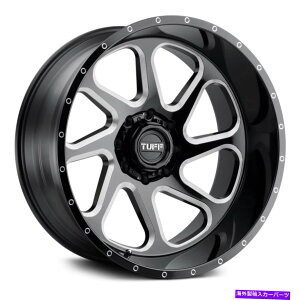zC[@4{Zbg Tuff T2BzC[24x14i-72A8x170A125.1j4̃ubNZbg TUFF T2B Wheels 24x14 (-72, 8x170, 125.1) Black Rims Set of 4