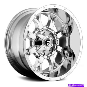 �z�C�[���@4�{�Z�b�g Fuel D516 Krank Deep Lip Wheels20x10�i-12�A6x139.7�A106.1�jChrome Rims�Z�b�g4 Fuel D516 KRANK DEEP LIP Wheels 20x10 (-12, 6x139.7, 106.1) Chrome Rims Set of 4