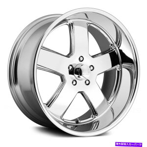�z�C�[���@4�{�Z�b�g U.S. Mags U116 Hustler 1PC�z�C�[��22x11�i18�A5x127�A78.1�j4��Chrome Rims�Z�b�g U.S. Mags U116 HUSTLER 1PC Wheels 22x11 (18, 5x127, 78.1) Chrome Rims Set of 4