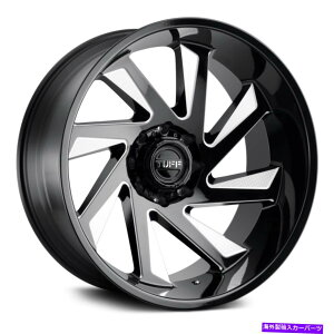 zC[@4{Zbg Tuff T1BzC[24x14i-72A5x127A71.5j4̃ubNZbg TUFF T1B Wheels 24x14 (-72, 5x127, 71.5) Black Rims Set of 4