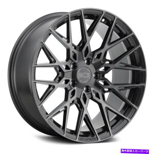 �z�C�[���@4�{�Z�b�g Xo Phoenix�z�C�[��20x10�i28�A5x114.3�A76.1�j4�̃K�����^�������Z�b�g XO PHOENIX Wheels 20x10 (28, 5x114.3, 76.1) Gunmetal Rims Set of 4�y���s�A���i�z