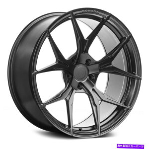 �z�C�[���@4�{�Z�b�g Rohana RFX5�z�C�[��19x11�i55�A5x130�A71.5�j4�̃u���b�N�����Z�b�g Rohana RFx5 Wheels 19x11 (55, 5x130, 71.5) Black Rims Set of 4