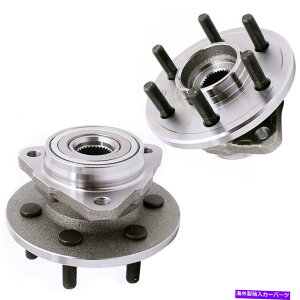 Wheel Hub Bearing �y�A4WD�t�����g�z�[���x�A�����O�A�Z���u���t�B�b�g1997-2003�_�b�W�_�R�^�f�������S Pair 4WD Front Wheel Hub Bearing Assembly fits 1997-2003 Dodge Dakota Durango�y���s�A���i�z