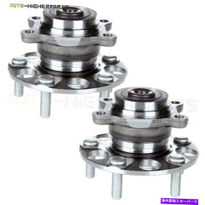 Wheel Hub Bearing 06-11z_VrbNyA2AhCo[܂͏ȃnuxAOAZu For 06-11 Honda Civic Pair 2 Rear Driver Or Passenger Wheel Hub Bearing Assembly