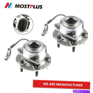 Wheel Hub Bearing �Z�b�g�i2�j2002-06 Equinox Torrent Vue w/ abs�̑O�փn�u���x�A�����O�A�Z���u�� Set(2) Front Wheel Hub & Bearing Assembly For 2002-06 Equinox Torrent Vue w/ ABS�y���s�A���i�z