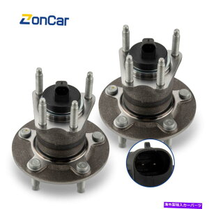 Wheel Hub Bearing 2PC��փn�u���x�A�����O�t�B�b�g�T�^�[���I�[���|���e�B�A�b�NG6�V�{���[�}���u�R�o���g 2pc Rear Wheel Hub & Bearing fits for Saturn Aura Pontiac G6 CHEVY Malibu Cobalt�y���s�A���i�z
