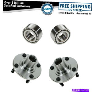 Wheel Hub Bearing �R���g�T�~�b�g�~���[�W���̃z�C�[���x�A�����O�ƃn�u�t�����g�y�A Wheel Bearing and Hub FRONT PAIR for Colt Summit Mirage