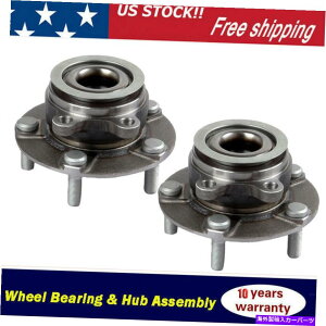 Wheel Hub Bearing 513298 2x�O�փn�u�Ɠ��Y�Z���g�����[�W���̃x�A�����O 513298 2X Front Wheel Hub and Bearing for Nissan Sentra Rouge Select Rogue 08-13