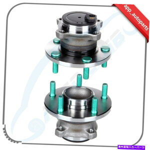 Wheel Hub Bearing }c_3 04-13 5 06-13 w/abs2̃Aj[zC[xAOAZũyA Pair of 2 Rear New Wheel Hub Bearing Assembly For Mazda 3 04-13 5 06-13 W/ABS