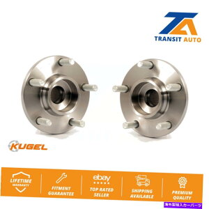 Wheel Hub Bearing }c_3̑OփxAOƃnuAZuyA Front Wheel Bearing And Hub Assembly Pair For Mazda 3