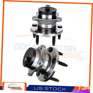Wheel Hub Bearing 2 x��փn�uLH�܂���RH�T�C�h512334 w/abs�t�B�b�g�t�H�[�h�G�b�W2007�H - �H2008 5�{���g 2 X Rear Wheel hub LH or RH Side 512334 W/ABS Fits Ford Edge 2007?-?2008 5 Bolts�y���s�A���i�z