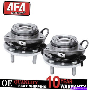 Wheel Hub Bearing 4x4�t�����g�z�C�[���x�A�����O���n�u�A�Z���u���y�A�V�{���[�u���U�[S10 GMC�\�m�} 4X4 Front Wheel Bearing & Hub Assembly Pair For Chevy Blazer S10 GMC Sonoma�y���s�A���i�z