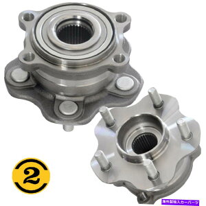 Wheel Hub Bearing �y�AAWD���A�z�C�[���x�A�����O�n�u�A�Z���u��07-17�C���t�B�j�e�B512379 5���OB2N Pair AWD Rear Wheel Bearing Hub Assembly For 07-17 Infiniti 512379 5 Lugs B2N�y���s�A���i�z
