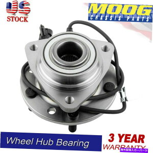 Wheel Hub Bearing 1997�N����2004�N�̃��[�O�t�����g�z�C�[���x�A�����O�n�u�V�{���[�u���U�[S10 GMC�W�~�[�\�m�}4WD MOOG Front Wheel Bearing Hub For 1997-2004 Chevy Blazer S10 GMC Jimmy Sonoma 4WD�y���s�A���i�z