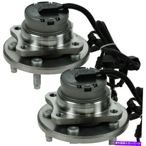 Wheel Hub Bearing tH[hNErNgAJ[^E14b̃tgzC[xAOƃnuAZu Pair Front Wheel Bearing & Hub Assembly For Ford Crow Victoria Lincoln Town 14B