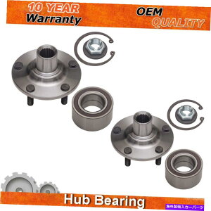 Wheel Hub Bearing 2010�N2011�N2012�N2013�N�t�H�[�h�g�����W�b�g�R�l�N�g��2x�t�����g�z�C�[���x�A�����O�n�u�A�Z���u�� 2x Front Wheel Bearing Hub Assembly for 2010 2011 2012 2013 Ford Transit Connect�y���s�A���i�z
