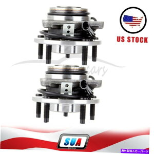 Wheel Hub Bearing �I�[���h���[�r���u���o�_1997-2001�x�[�X4.3L�̃t�����g�z�C�[���x�A�����O�n�u�A�Z���u�����Z�b�g Set Front Wheel Bearings Hub Assembly For Oldsmobile Bravada 1997-2001 Base 4.3L�y���s�A���i�z