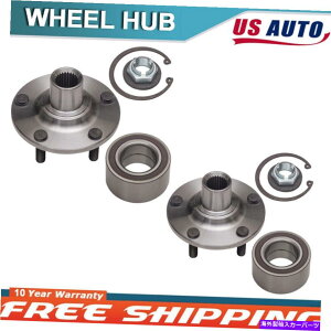 Wheel Hub Bearing 2PCS 2010-2013 Ford Transit Connect 5���O518519��2PCS�t�����g�z�C�[���x�A�����O���n�u 2pcs Front Wheel Bearing & Hub for 2010-2013 Ford Transit Connect 5 Lugs 518519�y���s�A���i�z