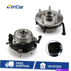Wheel Hub Bearing Jeep Liberty 2002 2004-2007��2�̑O�փx�A�����O�n�u���ׂẴ��f�� 2 Front Wheel Bearing Hub For JEEP LIBERTY 2002 2003 2004 - 2007 All Models�y���s�A���i�z