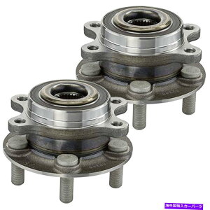 Wheel Hub Bearing 2PC�t�����g�z�C�[���x�A�����O�ƃt�H�[�h�G�b�W�t���[�W���������J�[��MKX MKZ LL�p�n�u�A�Z���u�� 2pc Front Wheel Bearing & Hub Assembly for Ford Edge Fusion Lincoln MKX MKZ LL�y���s�A���i�z