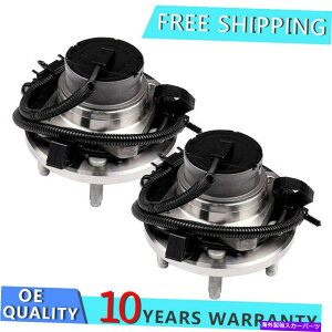 Wheel Hub Bearing tH[hNErNgAJ[^EJ[p̃yAtgzC[xAOƃnuAZu Pair Front Wheel Bearing & Hub Assembly For Ford Crow Victoria Lincoln Town Car