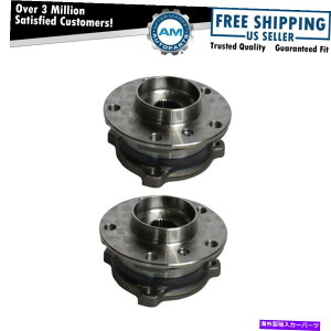 Wheel Hub Bearing BMW X5 X6 AWDp̃zC[xAOnuAZutghCo[̏qyA Wheel Bearing & Hub Assembly Front Driver Passenger Pair for BMW X5 X6 AWD