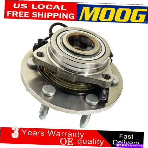 Wheel Hub Bearing 4x4���[�O�z�C�[���x�A�����O�ƃV�{���[�V���o���[�h1500�G�X�J���[�h���[�R���^�zw/abs 4x4 MOOG Wheel Bearing & Hub for Chevy Silverado 1500 Escalade Yukon Tahoe w/ABS�y���s�A���i�z